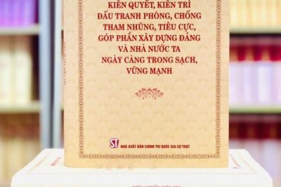 Giới thiệu tác phẩm ‘Kiên quyết, kiên trì đấu tranh phòng,