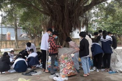 Đội viên Liên Đội Trường Tham Gia Phong Trào Kế Hoạch Nhỏ