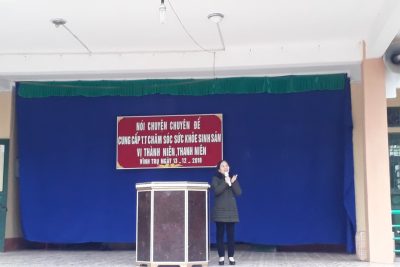 BUỔI NÓI CHUYỆN CHUYÊN ĐỀ CUNG CẤP THÔNG TIN CHĂM SÓC SỨC