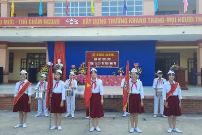 TRƯỜNG THCS VĨNH TRỤ KHAI GIẢNG NĂM HỌC 2020-2021