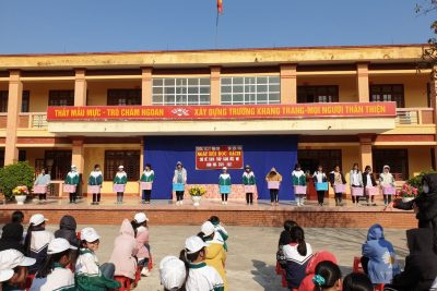 Ngày hội đọc sách với Thư viện lưu động của thư viện