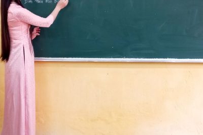 Nữ công Trường THCS thị trấn Vĩnh Trụ Hưởng ứng tuần lễ